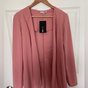 Pink pant suit